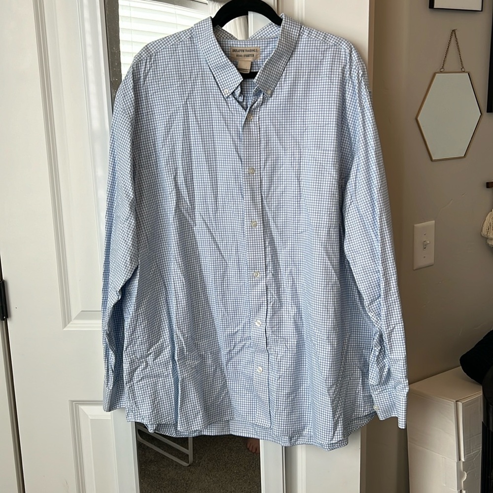 Duluth wrinkle fighter men’s button down